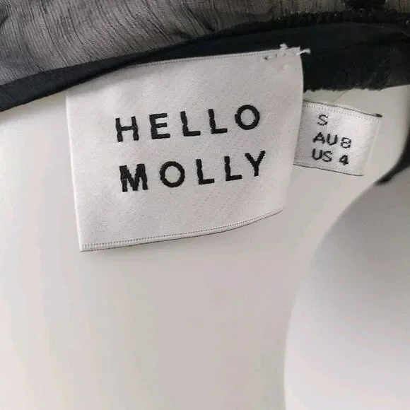 Hello Molly Black Long Sleeve Dress - Picture 7 of 8